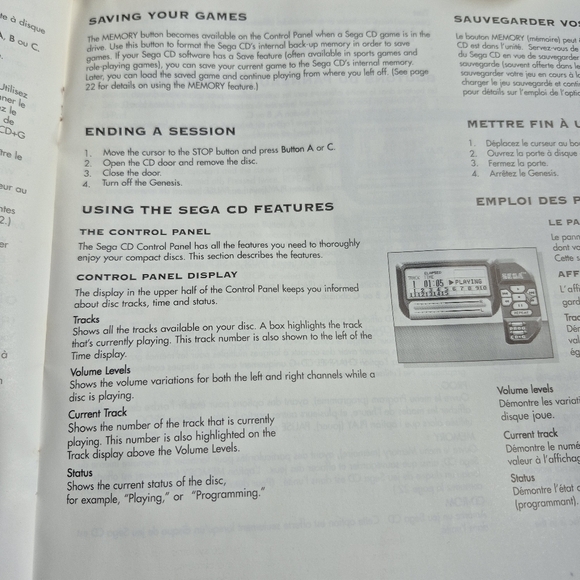 Sega Users Guide /Manual - Picture 5 of 7